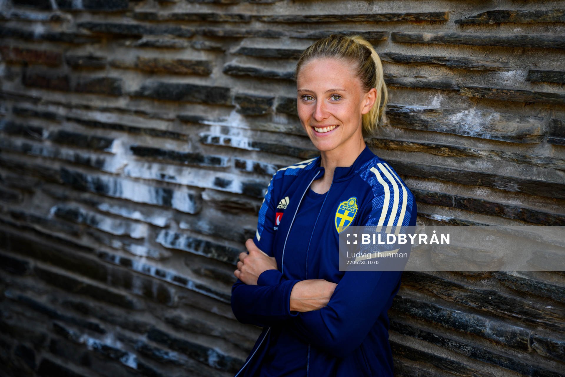 Rebecka Blomqvist poses for a portrait