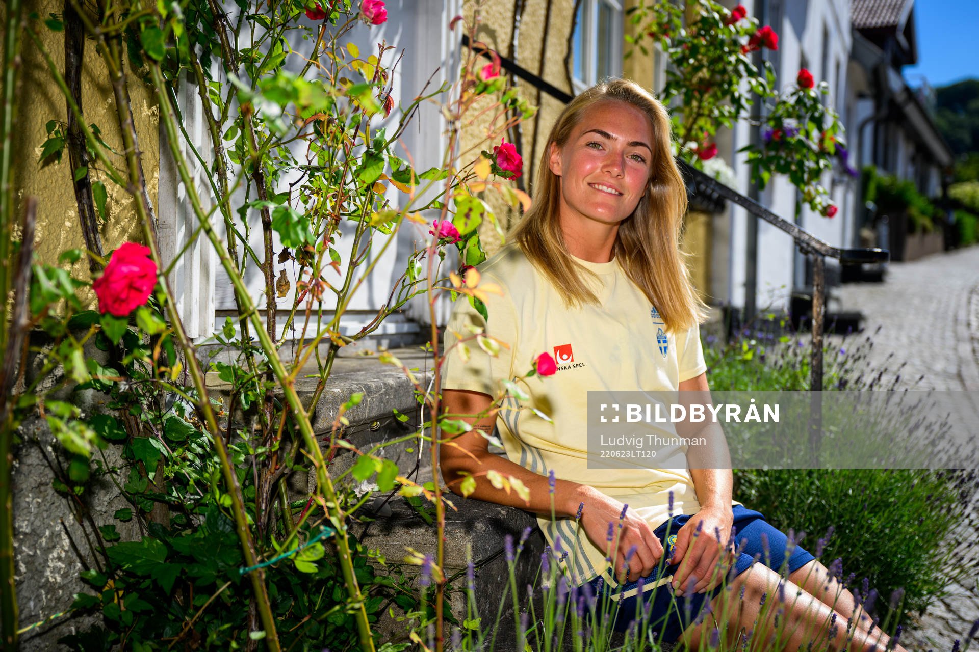 Magdalena Eriksson poses for a portrait