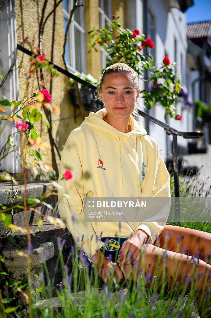 Fridolina Rolfö poses for a portrait