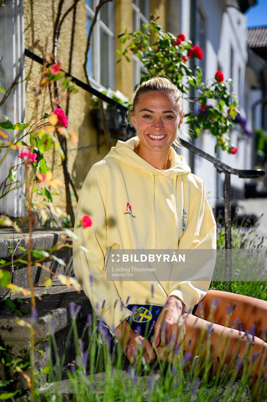 Fridolina Rolfö poses for a portrait