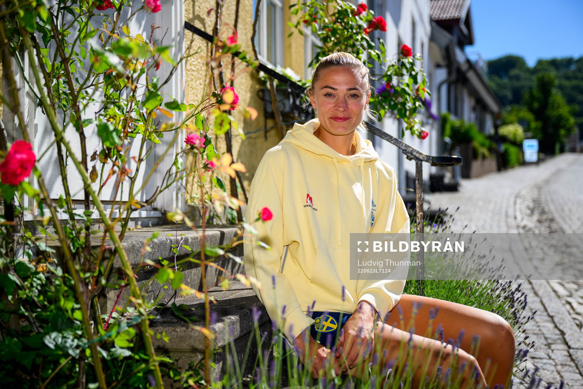 Fridolina Rolfö poses for a portrait