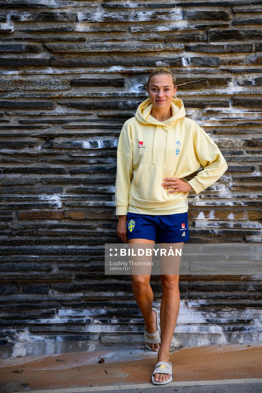 Fridolina Rolfö poses for a portrait