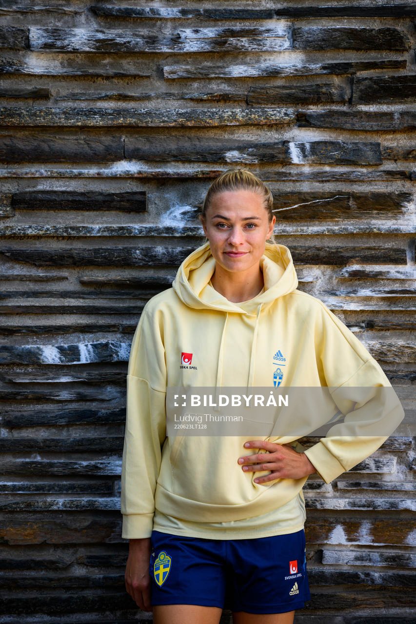 Fridolina Rolfö poses for a portrait