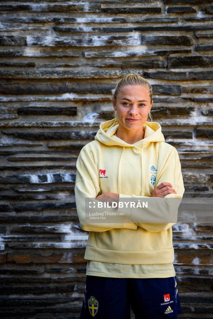 Fridolina Rolfö poses for a portrait