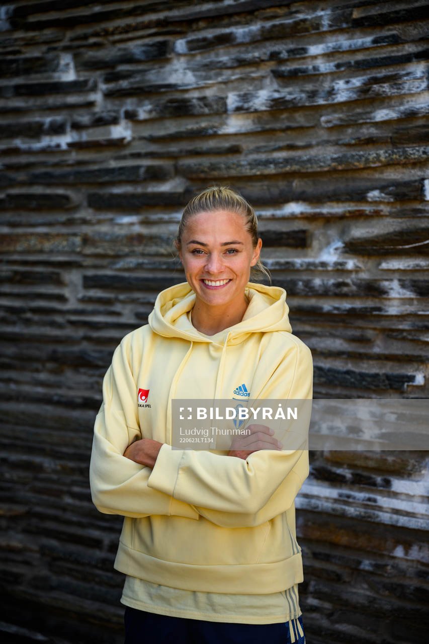 Fridolina Rolfö poses for a portrait