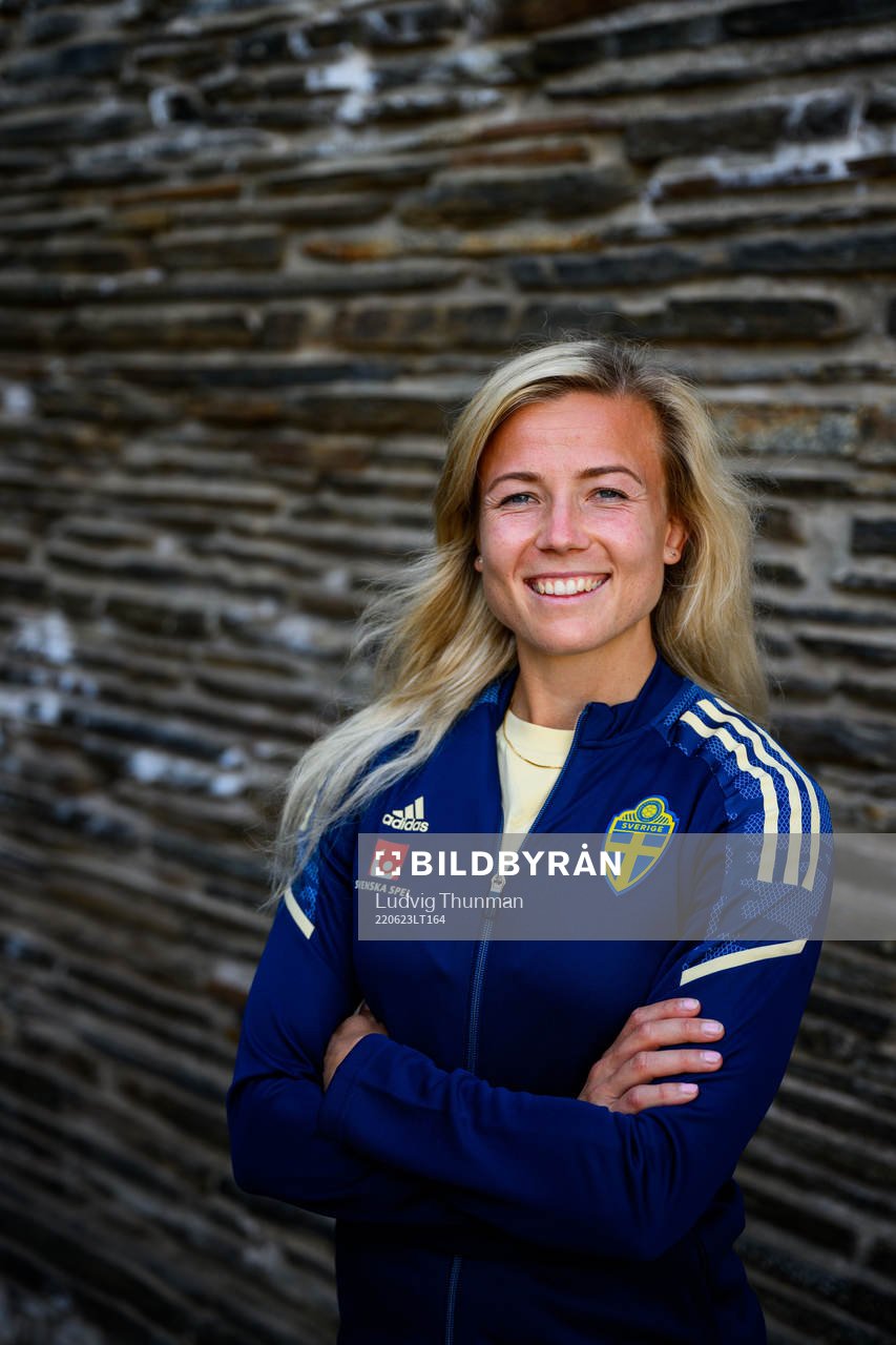 Hanna Glas poses for a portrait