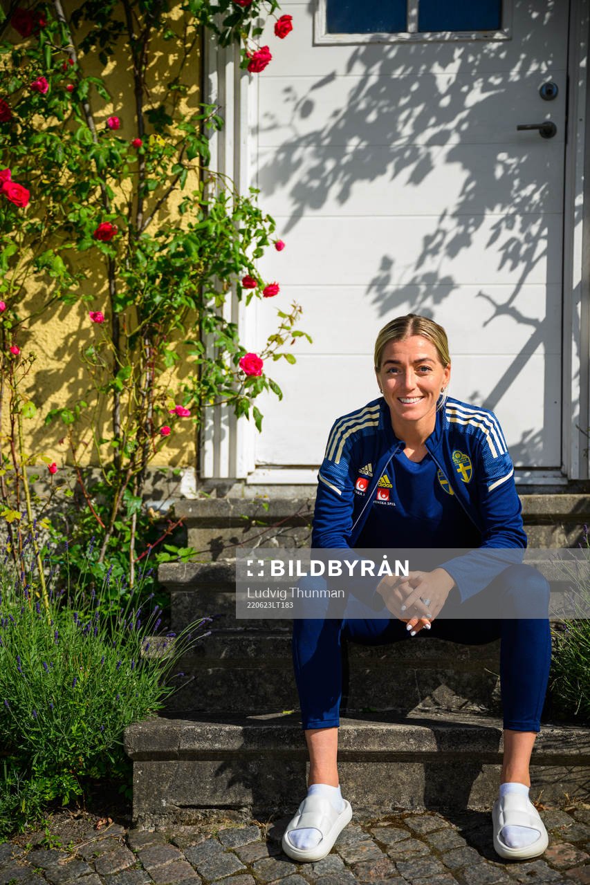 Linda Sembrant poses for a portrait