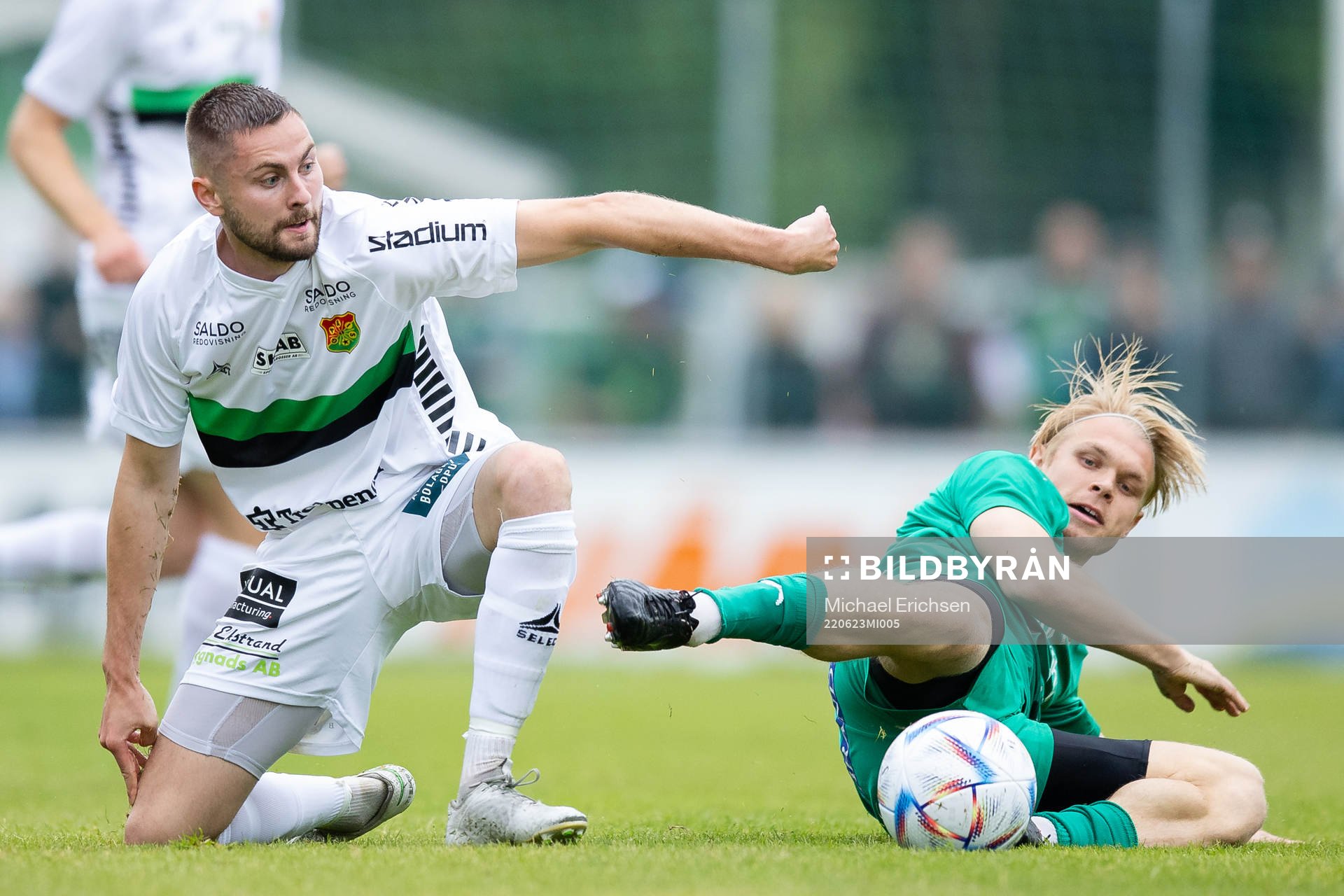 GAIS Axel Norén och Ljungskiles Linus Tornblad