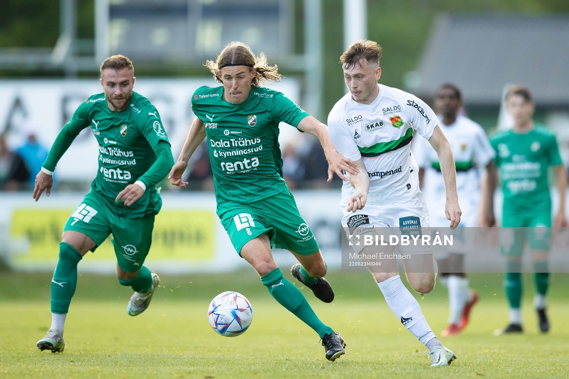 Ljungskiles Jared Odenbeck och GAIS Ben Morris