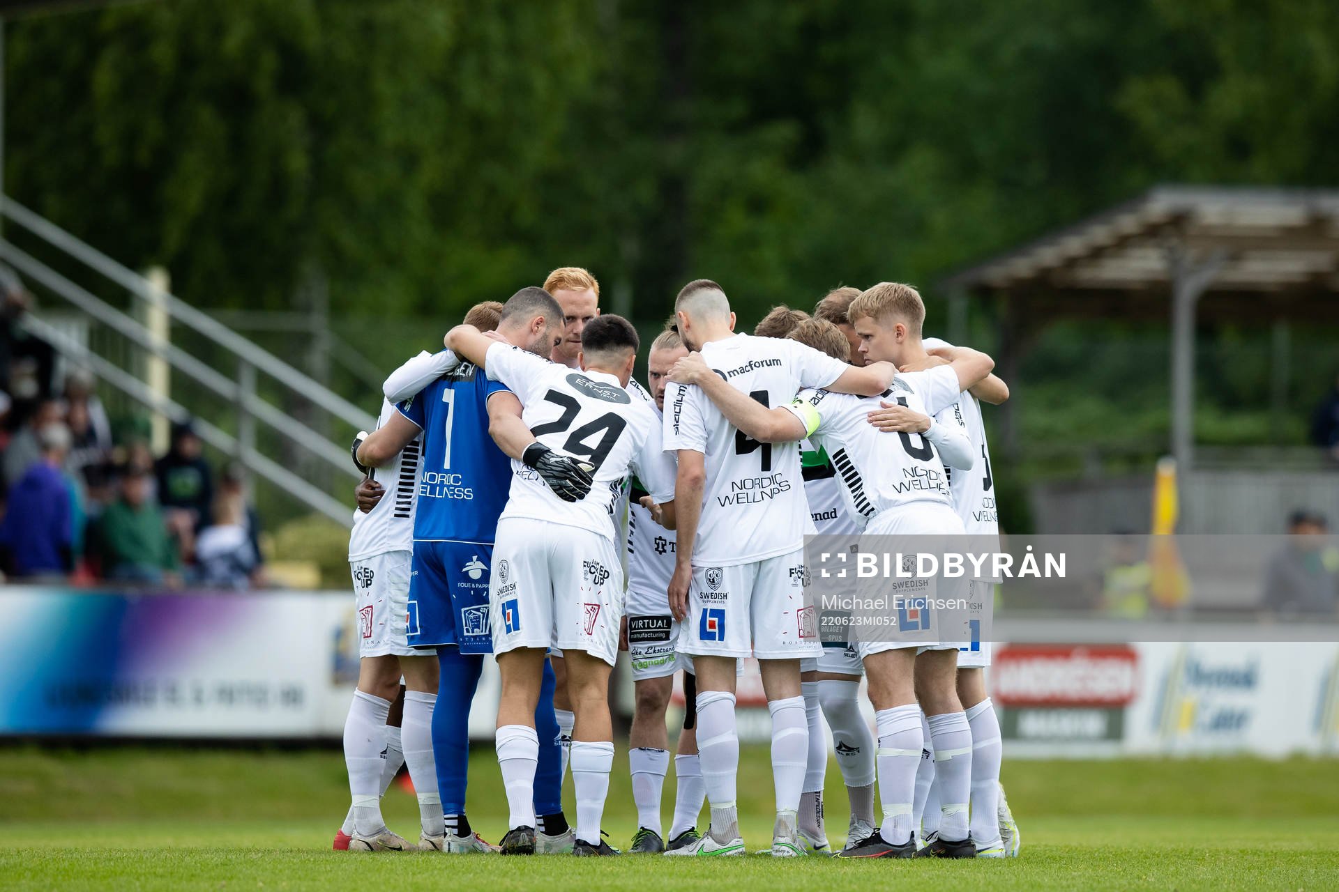 GAIS samlade innan fotbollsmatchen i Ettan södra mellan