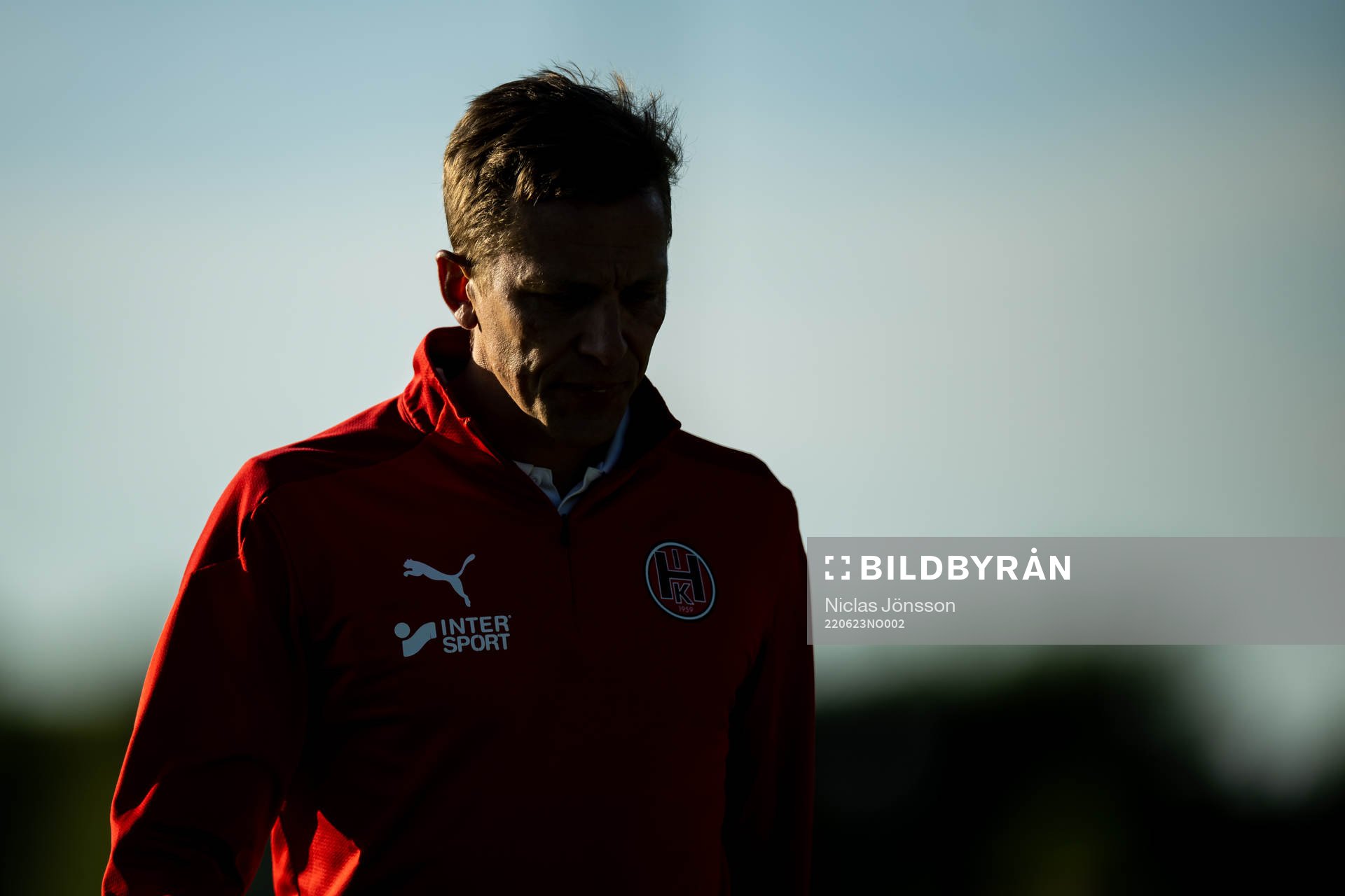 Hittarps tränare Erik Edman deppar