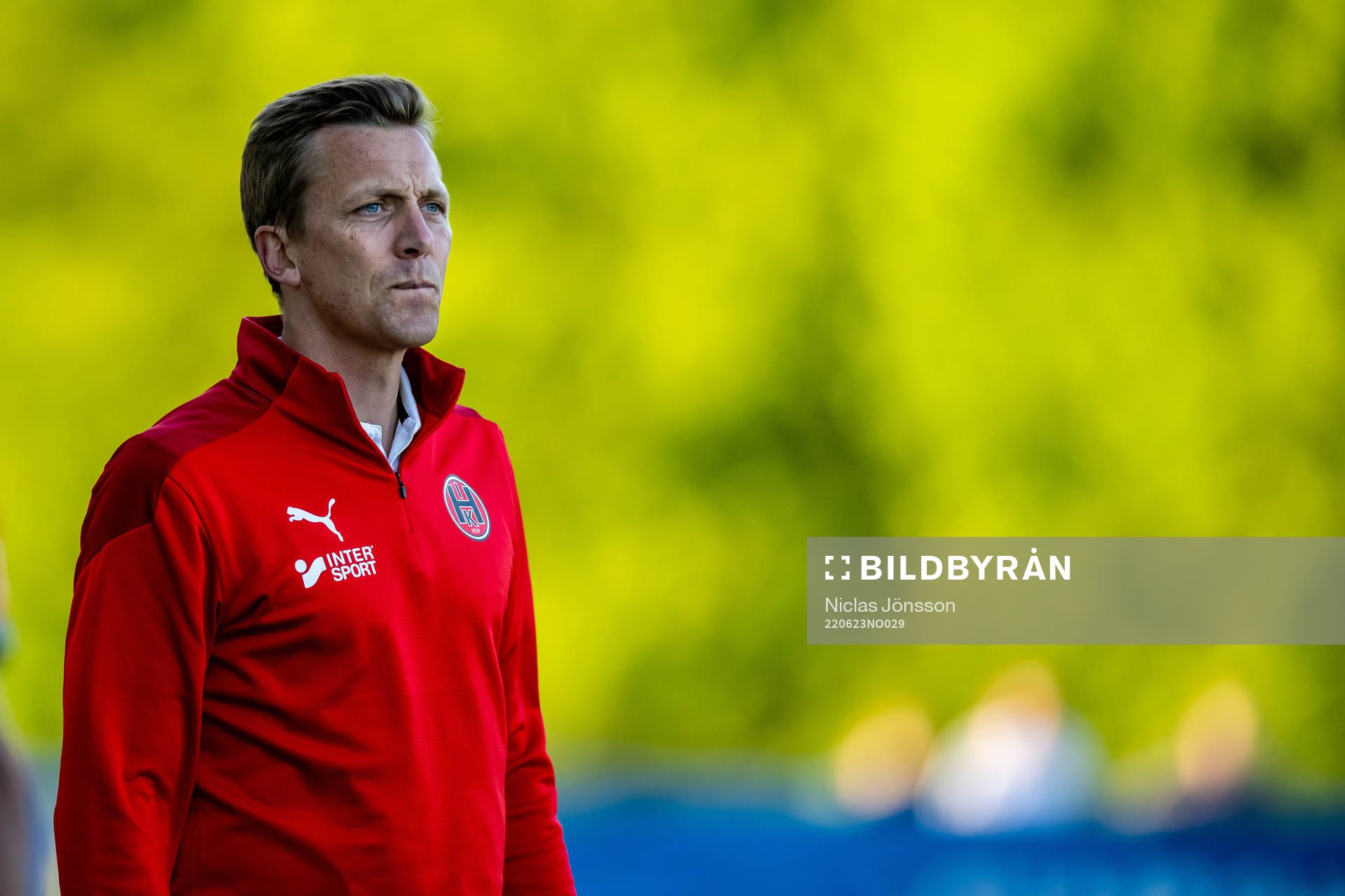 Hittarps tränare Erik Edman