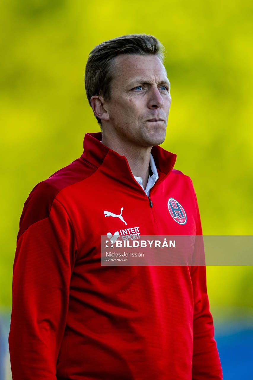 Hittarps tränare Erik Edman