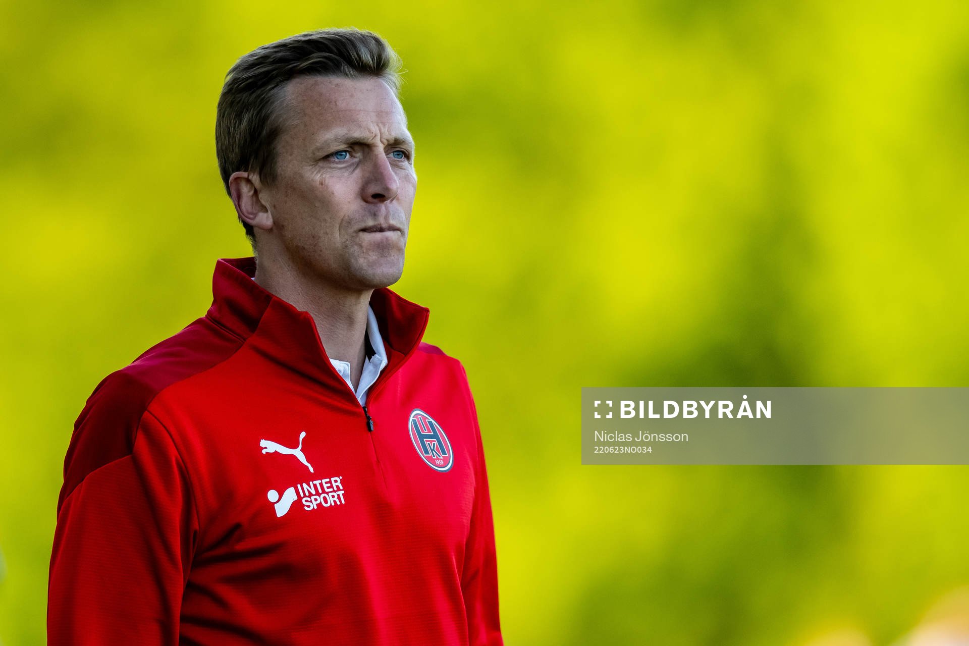 Hittarps tränare Erik Edman