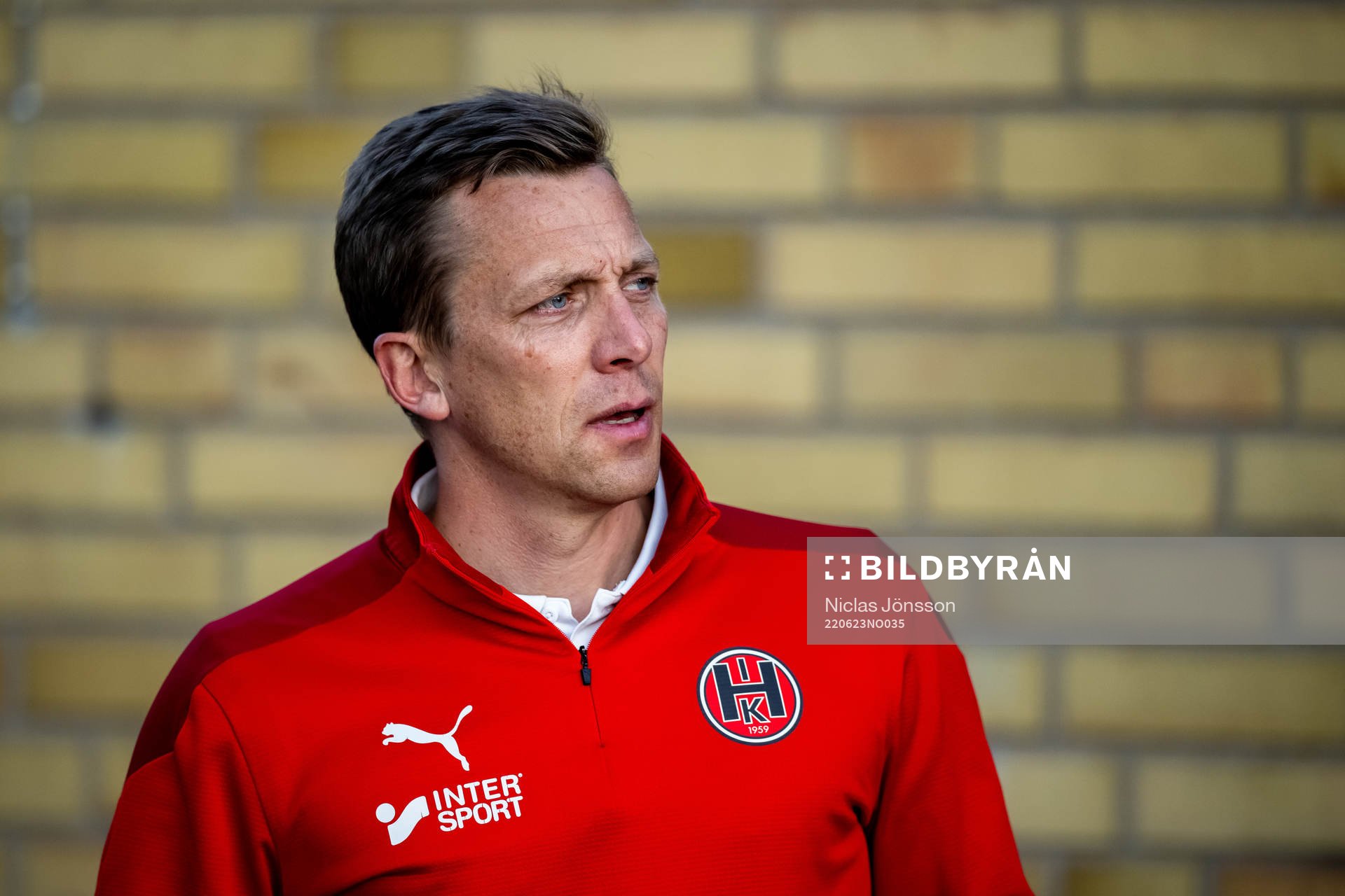 Hittarps tränare Erik Edman