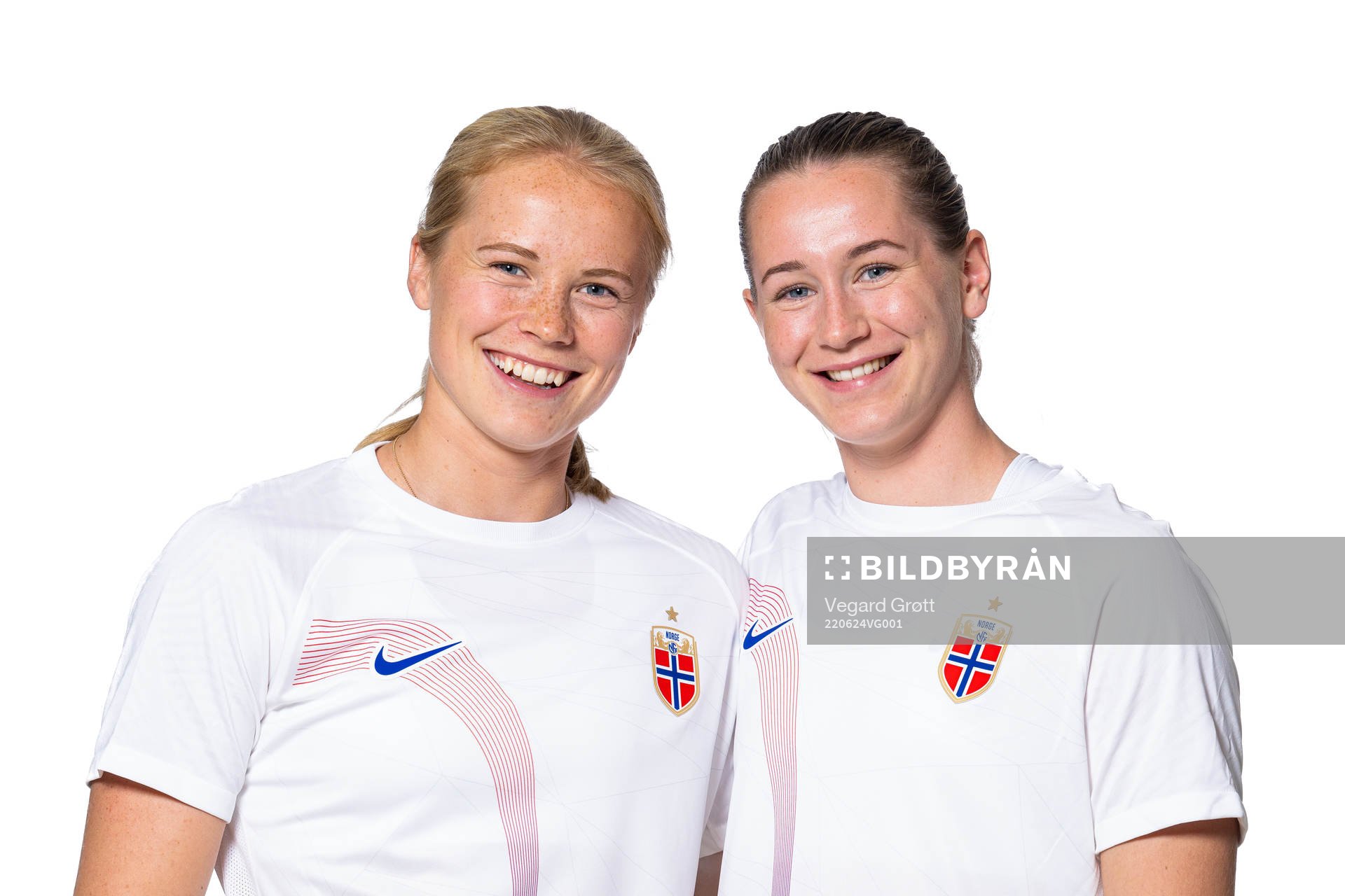 Julie Blakstad and Elisabeth Terland of the Norwegian