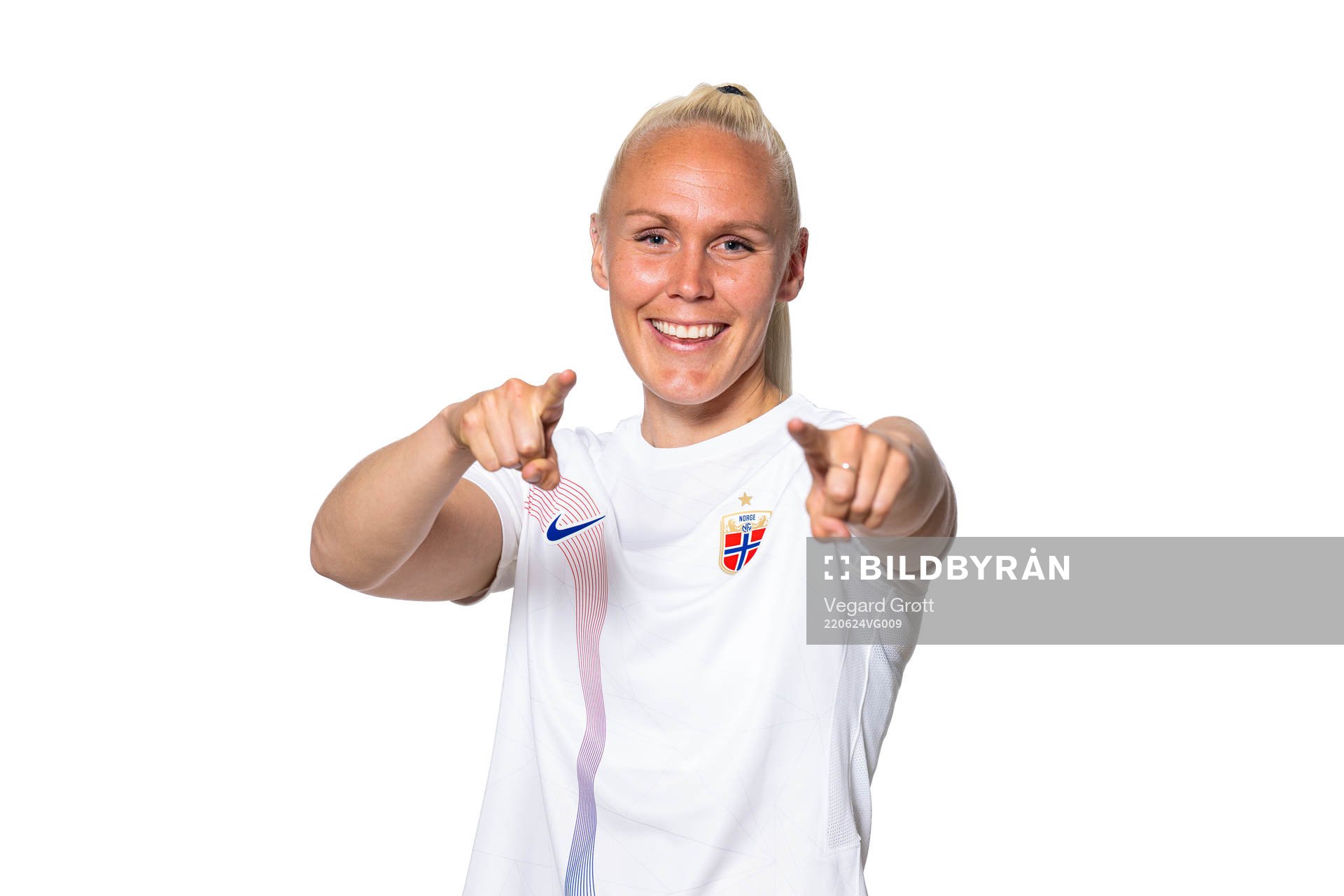Maria Thorisdottir of the Norwegian women’s national