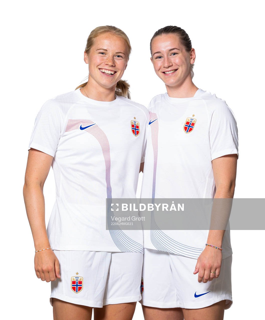 Julie Blakstad and Elisabeth Terland of the Norwegian