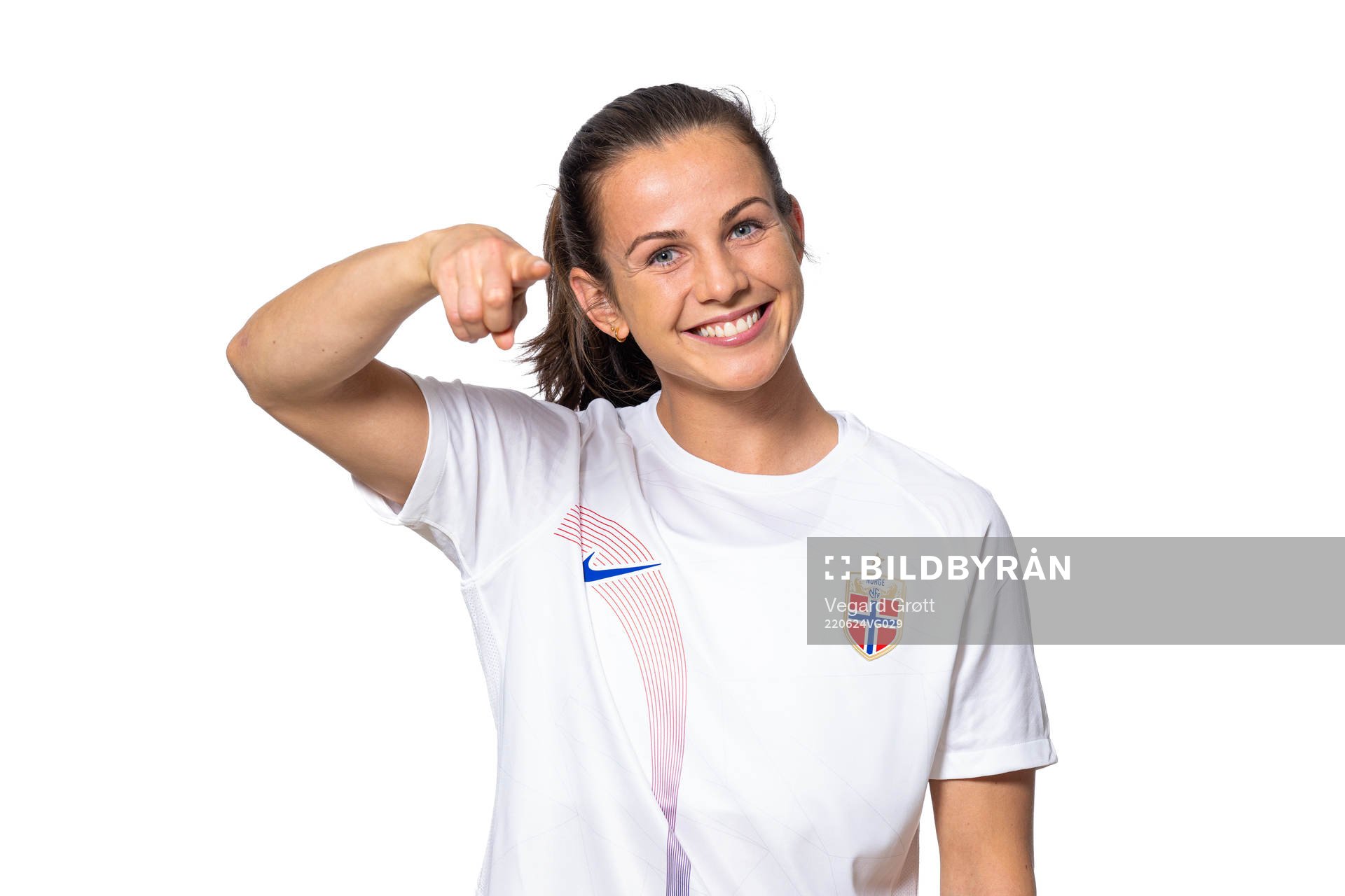 Tuva Hansen of the Norwegian women’s national football
