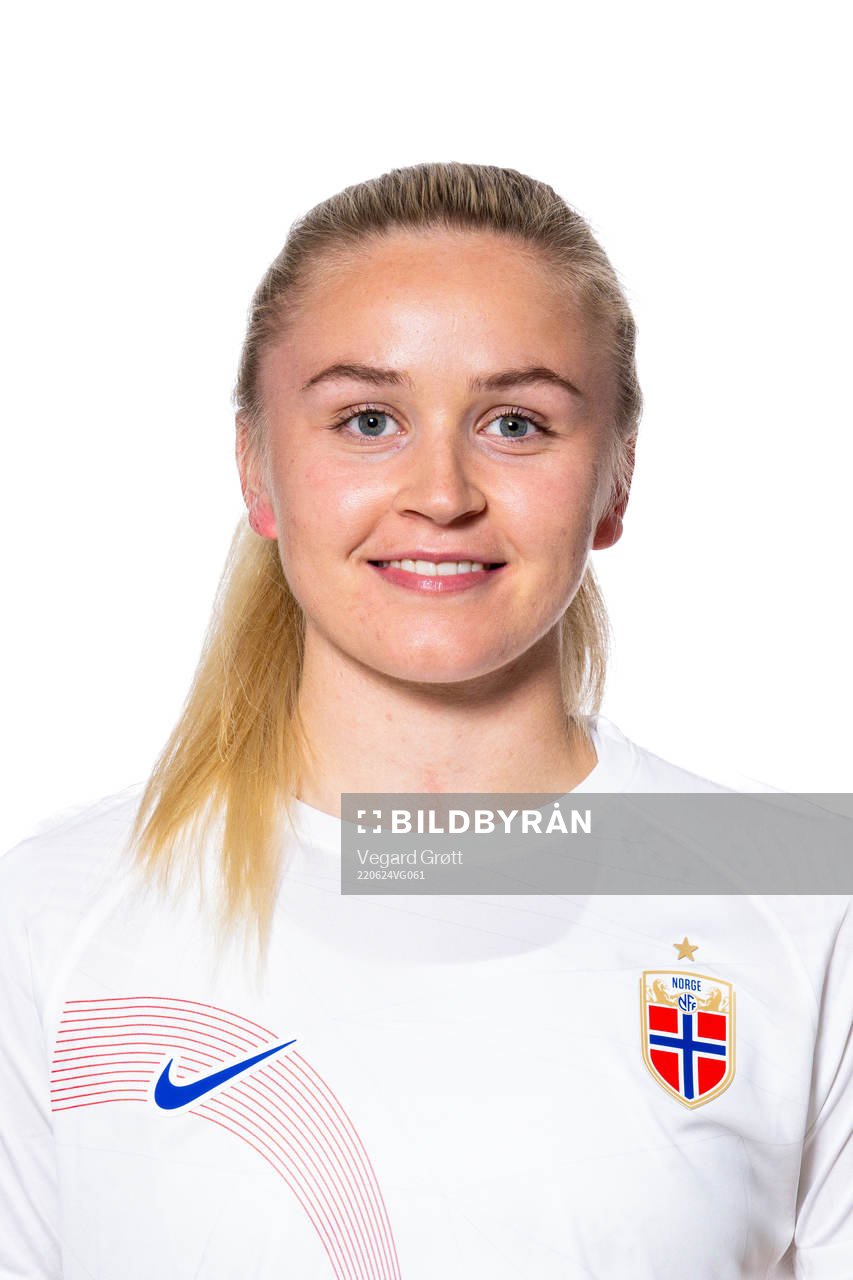 Anna Jøsendal of the Norwegian women’s national football