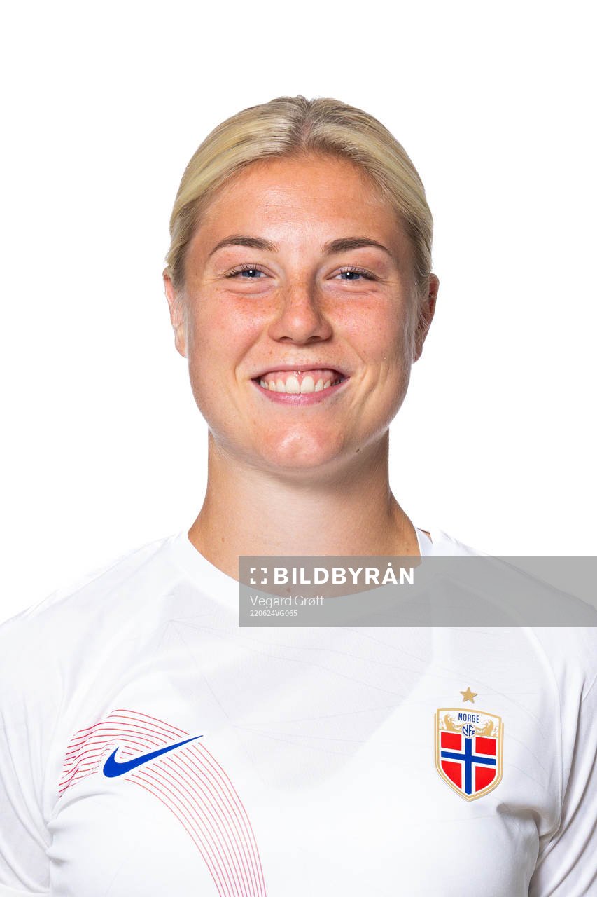 Sophie Román Haug of the Norwegian women’s national