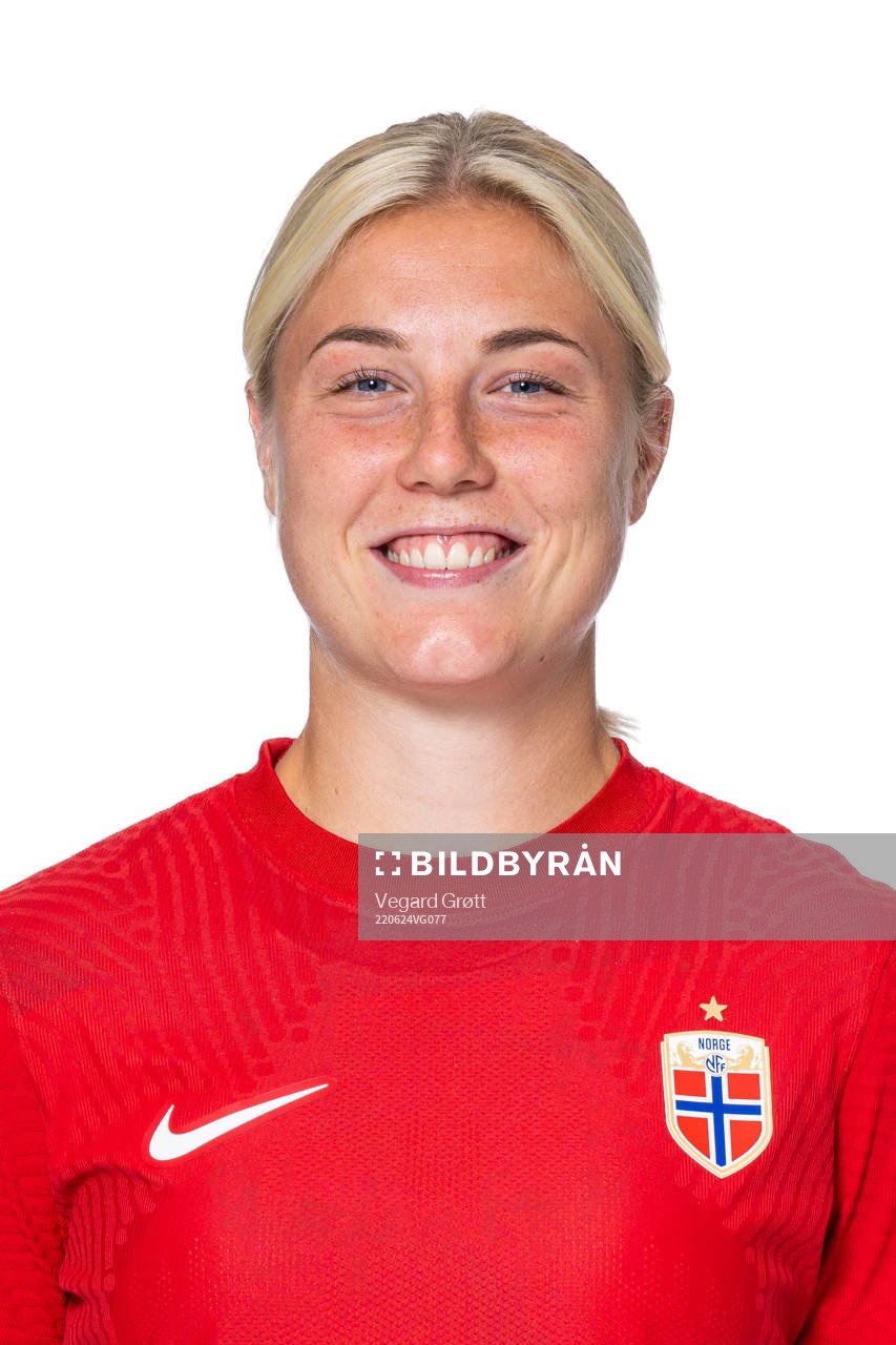 Sophie Román Haug of the Norwegian women’s national