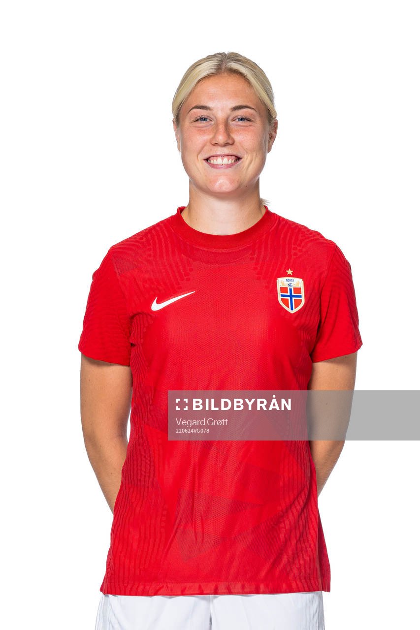 Sophie Román Haug of the Norwegian women’s national