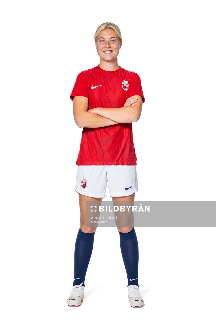 Sophie Román Haug of the Norwegian women’s national