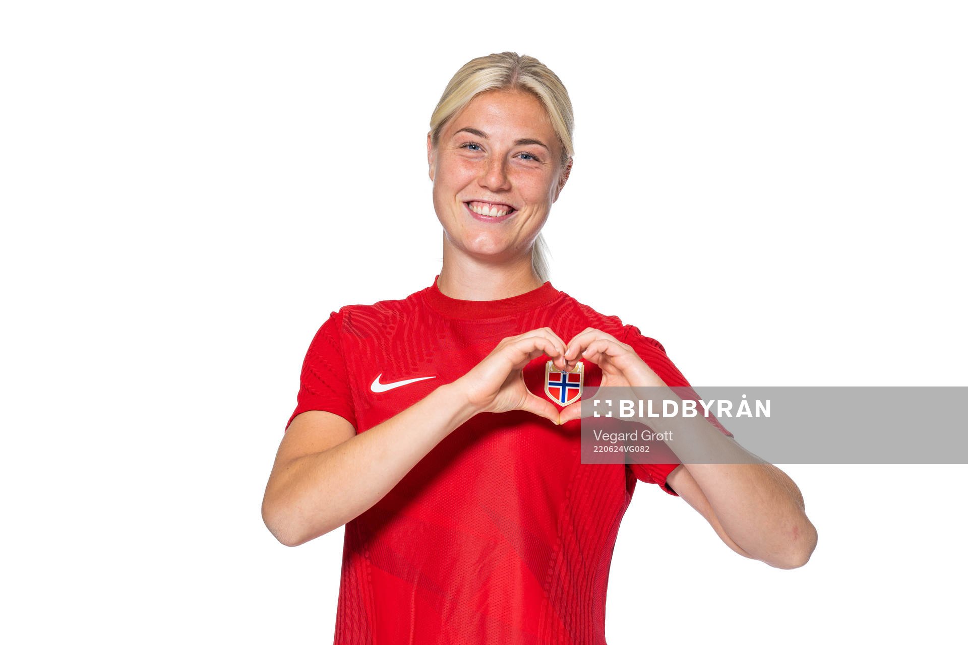 Sophie Román Haug of the Norwegian women’s national