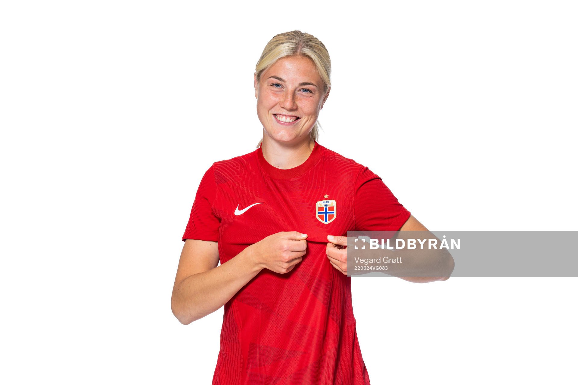 Sophie Román Haug of the Norwegian women’s national
