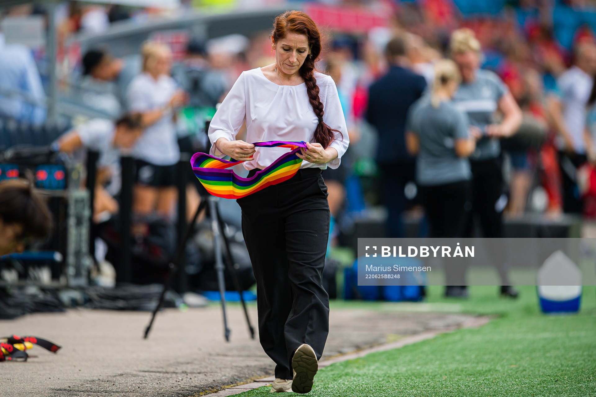 Lise Klaveness, president of the Norwegian Football