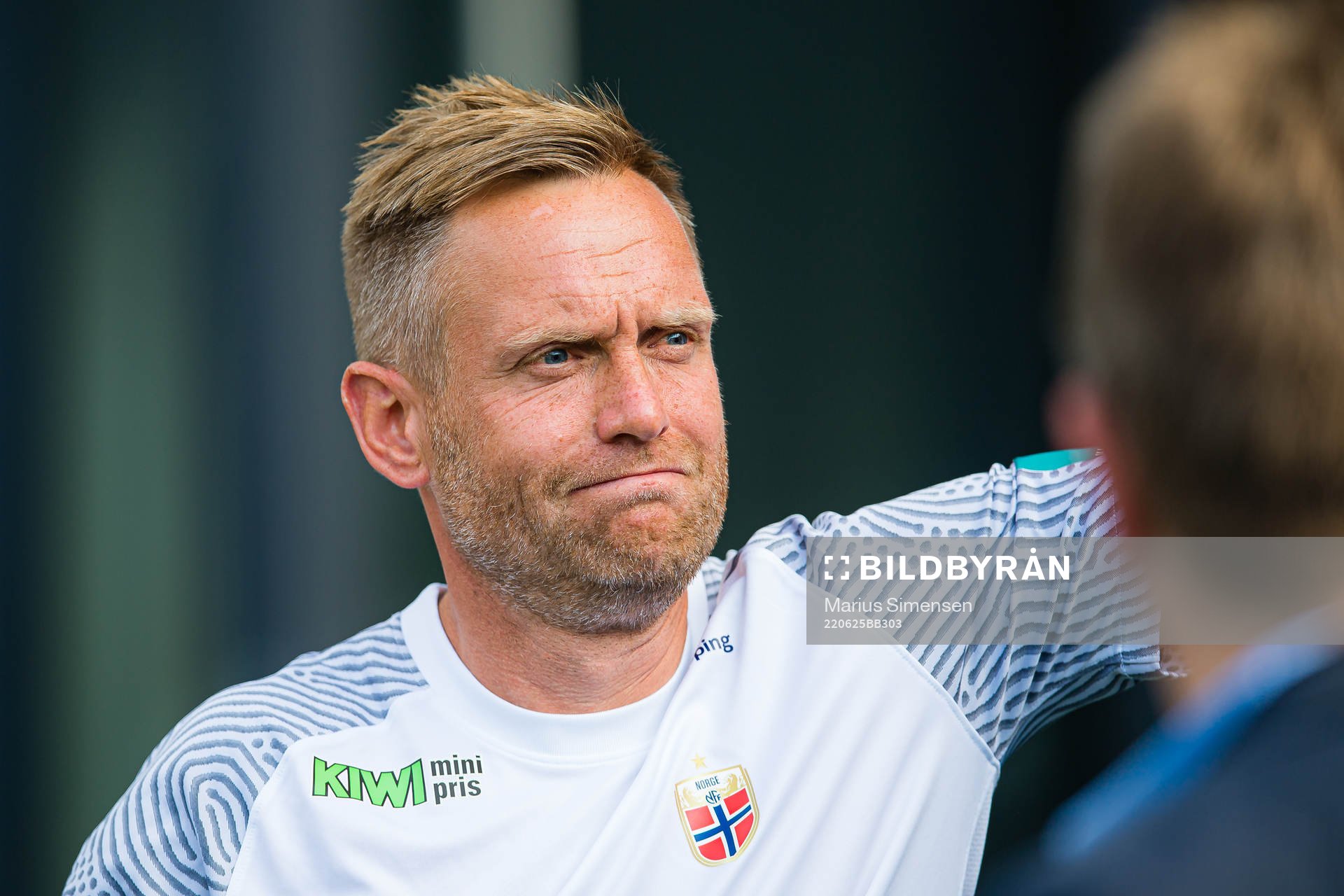 Martin Sjögren, head coach of the Norwegian women's