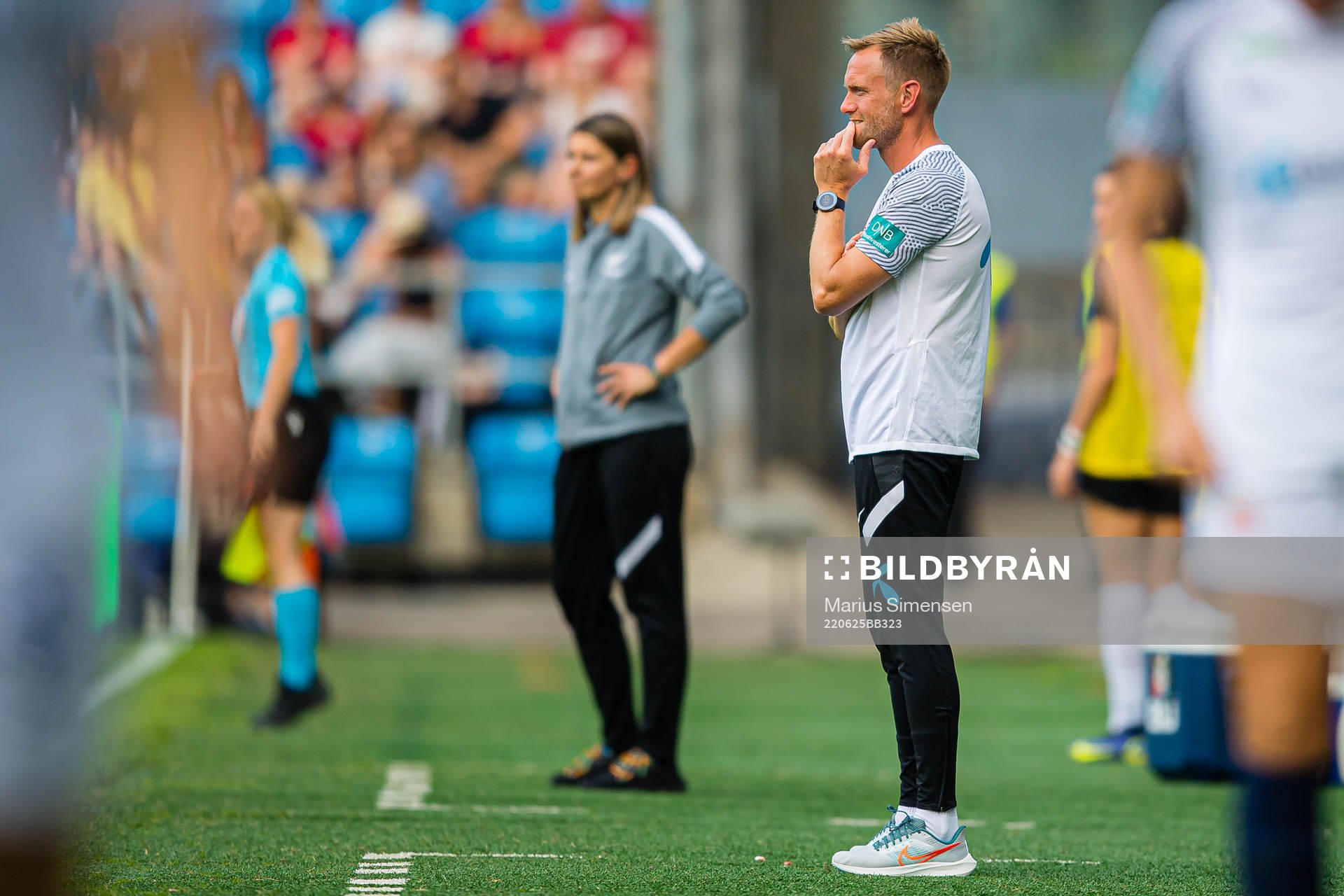 Martin Sjögren, head coach of the Norwegian women's