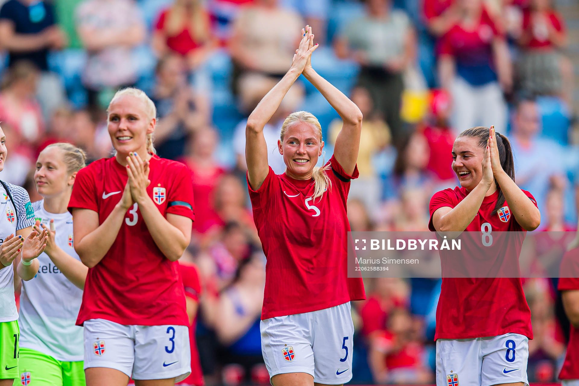Guro Bergsvand and Vilde Bøe Risa of Norway