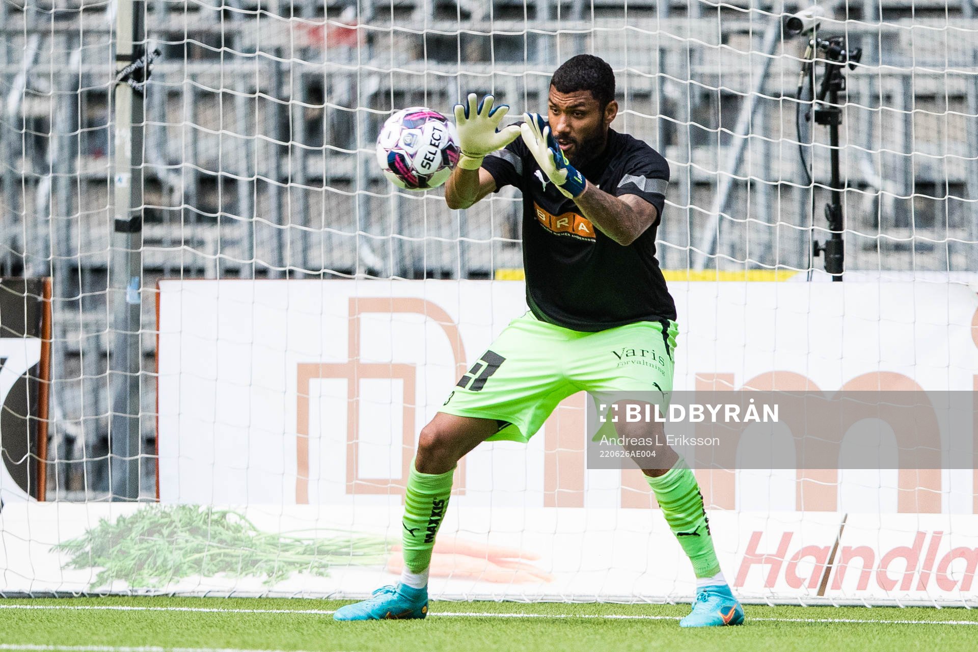 Häckens målvakt Jonathan Ursin Rasheed