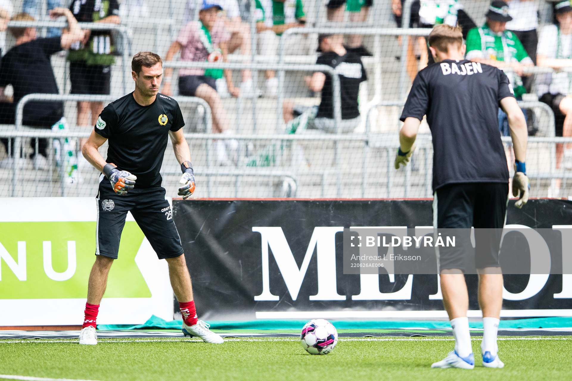 Hammarbys målvakt Davor Blazevic