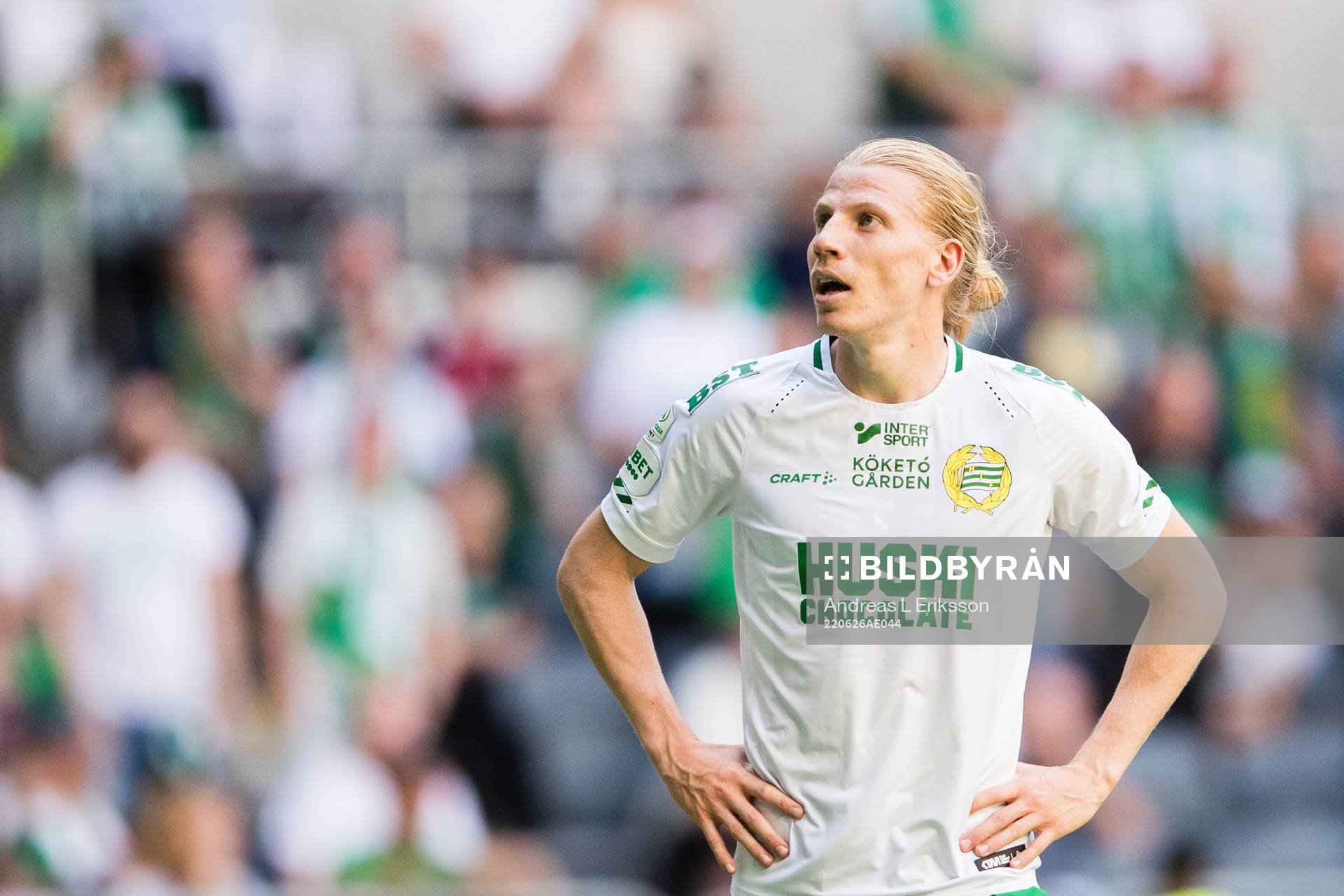 Hammarbys Gustav Ludwigson deppar