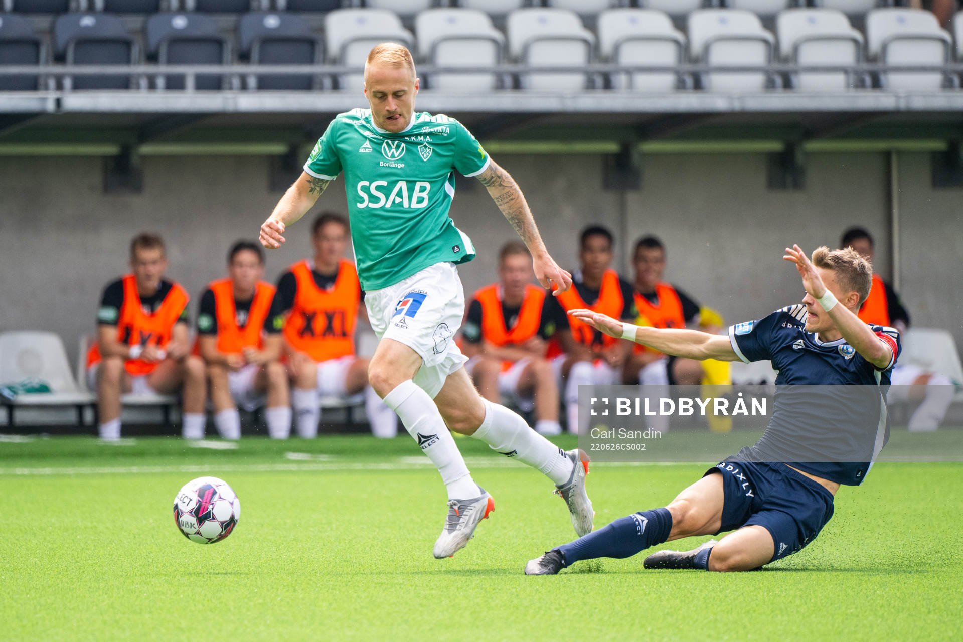 Brages Anton Lundin och Utsiktens Erik Westermark