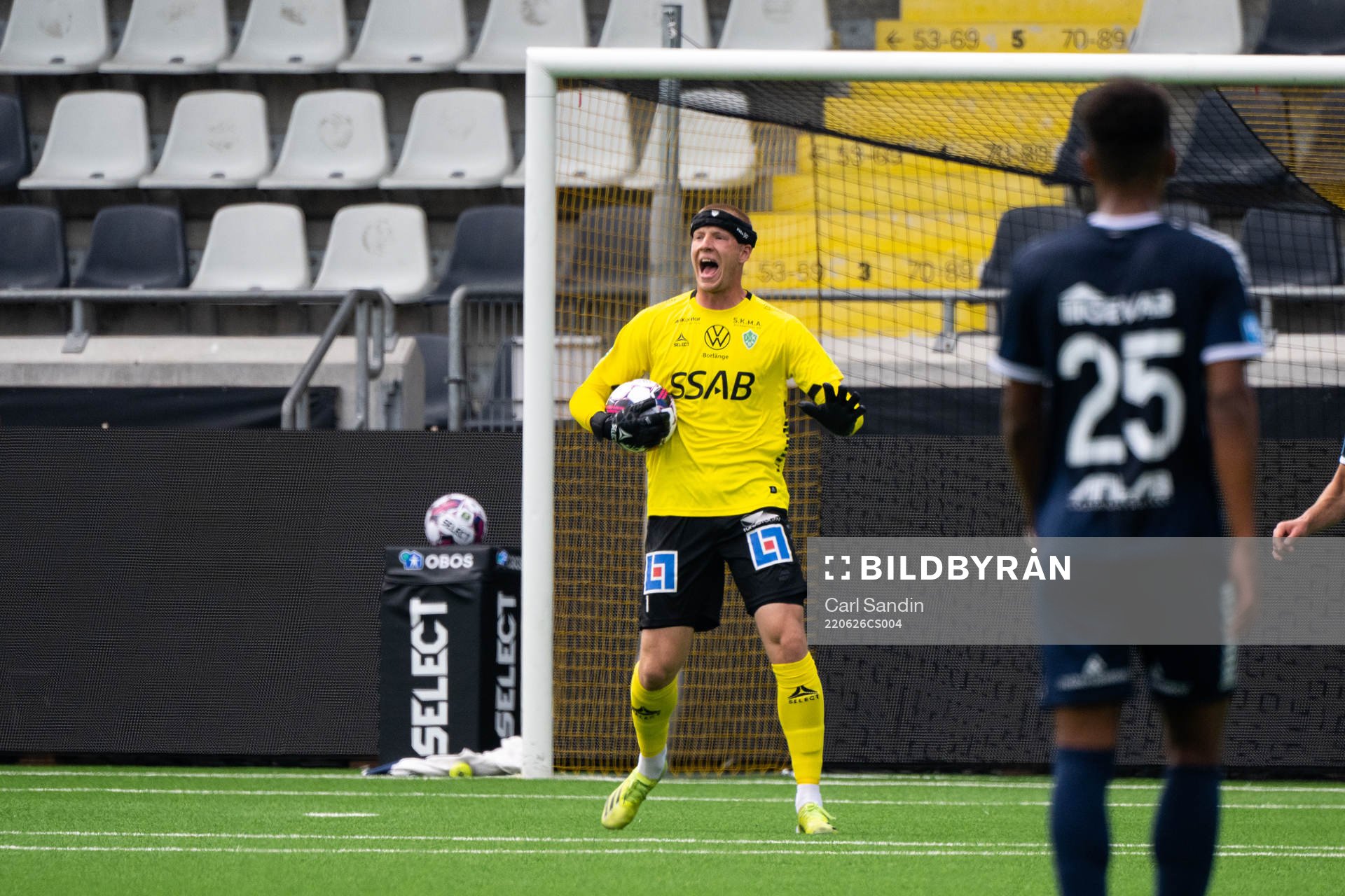 Brages målvakt Viktor Frodig