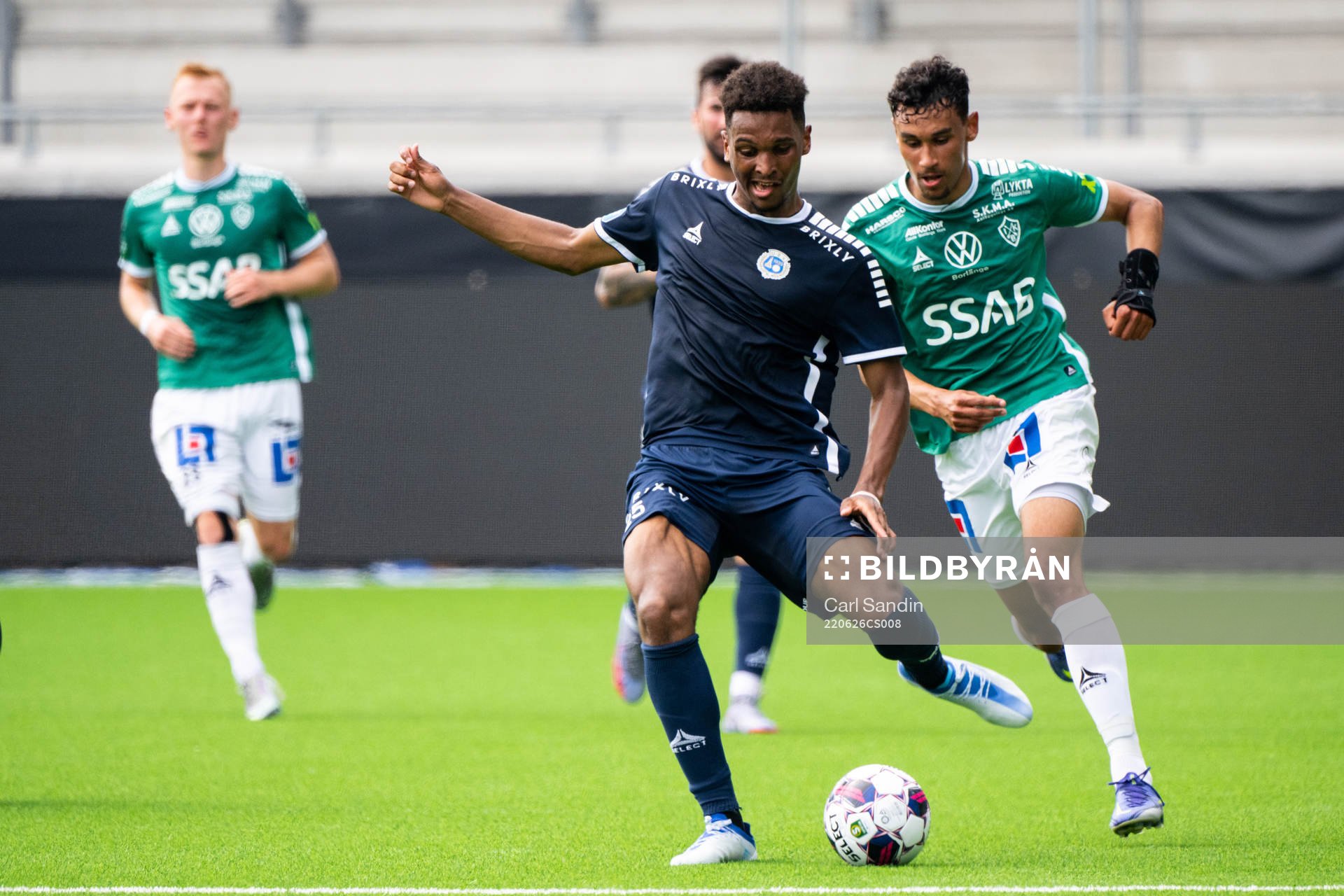 Utsiktens Mikkel Konradsen Ceide och Brages Joakim Persson
