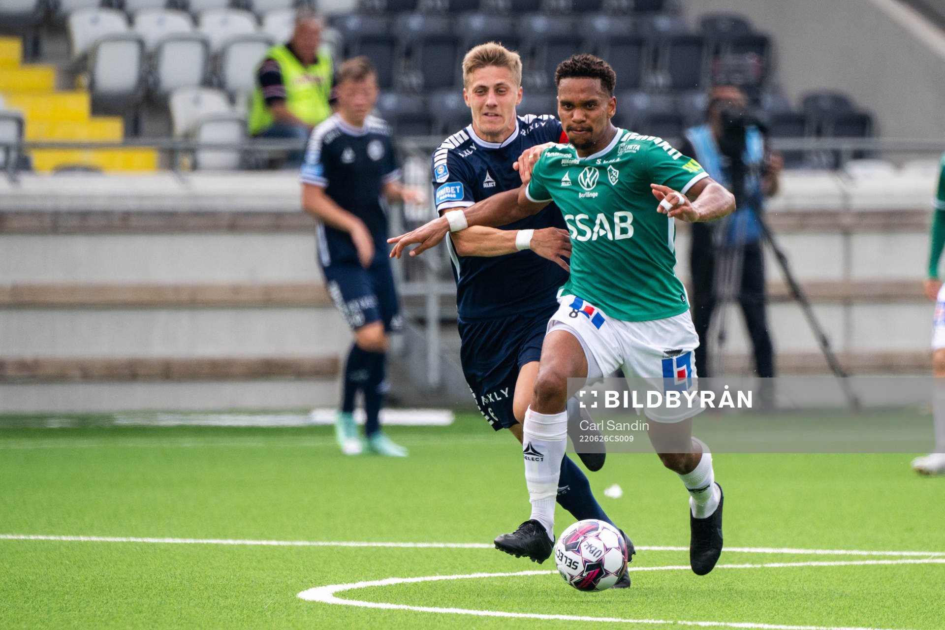 Utsiktens Erik Westermark och Brages Seth Hellberg
