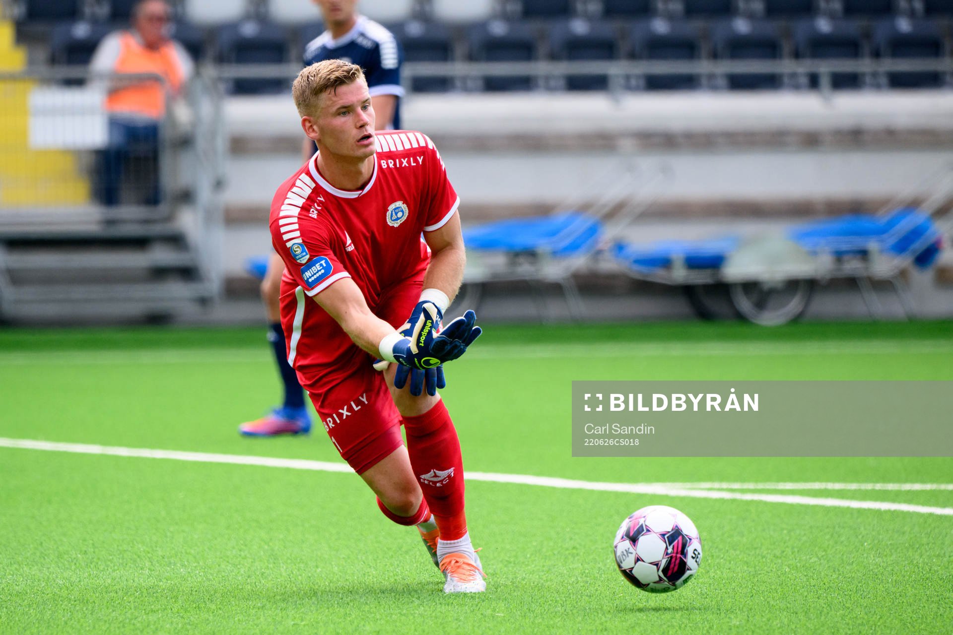 Utsiktens målvakt Johan Brattberg