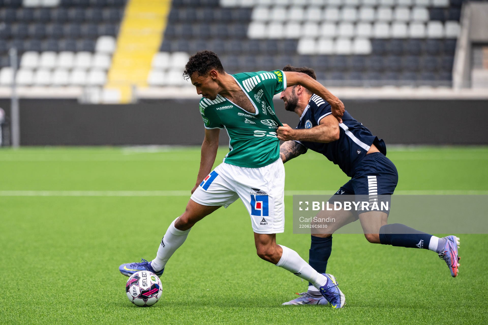 Brages Joakim Persson och Utsiktens Allan Mohideen
