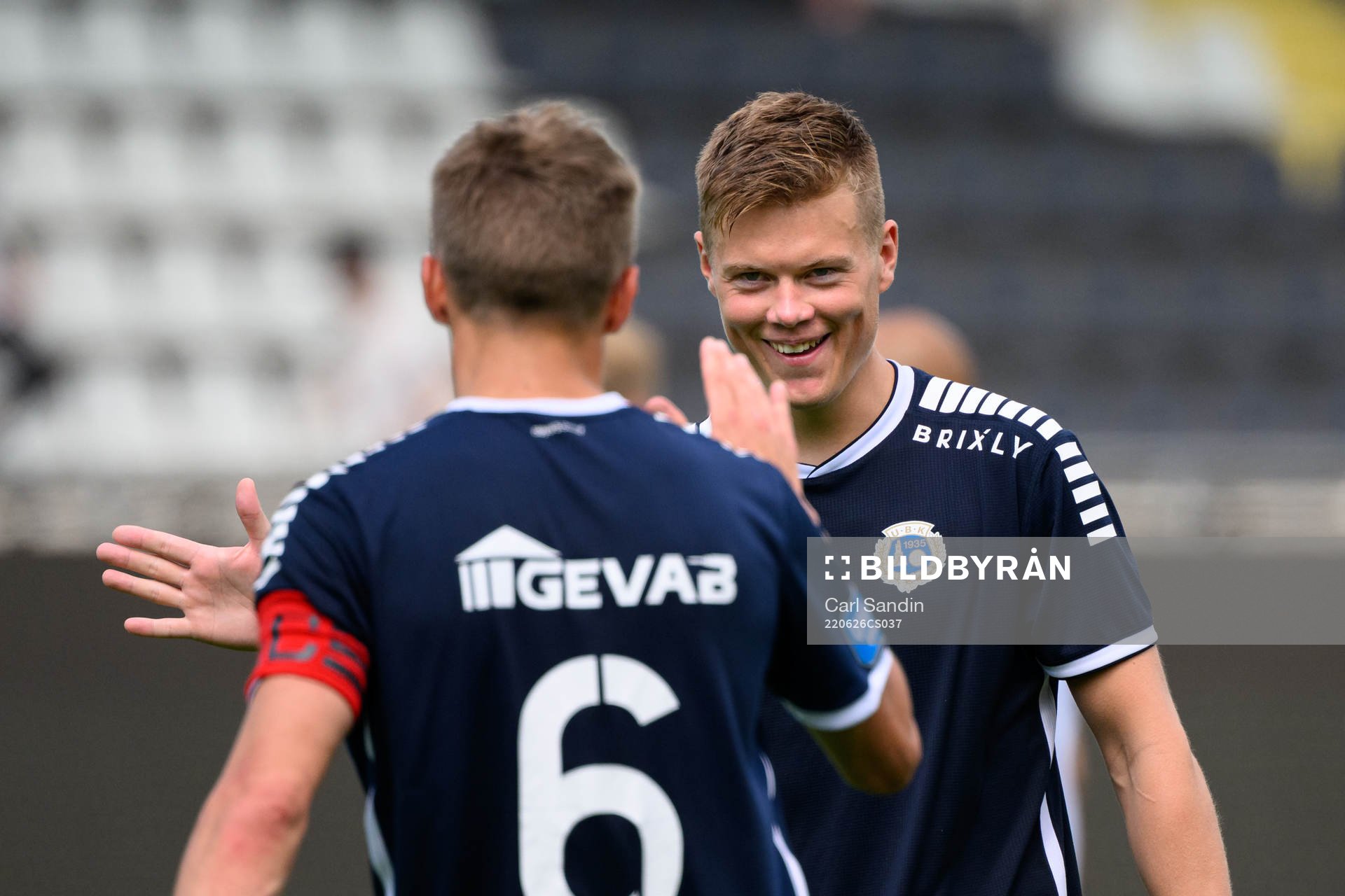 6 Utsiktens Albin Skoglund jublar