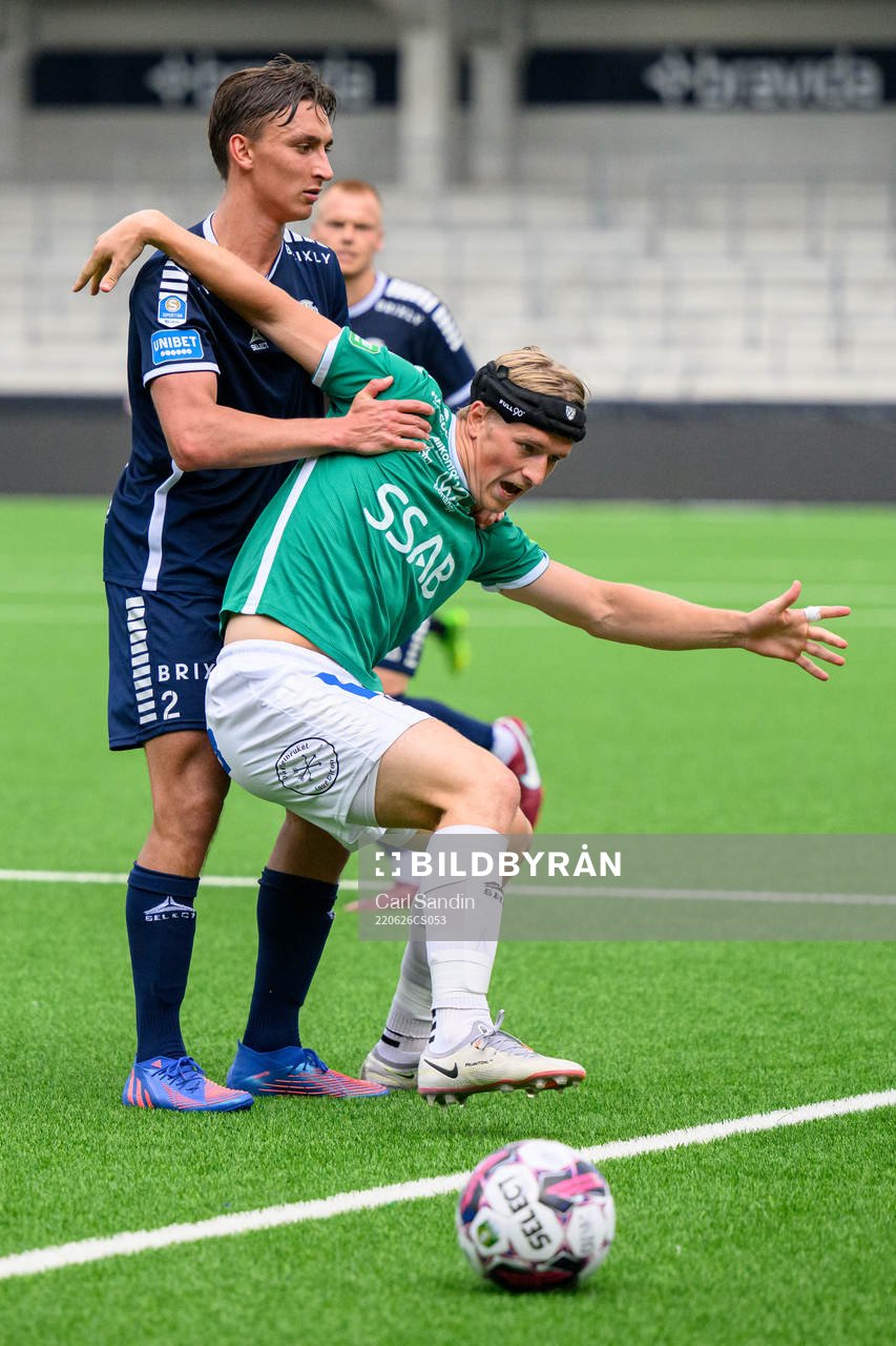 Utsiktens Wilhelm Nilsson och Brages Douglas Karlberg