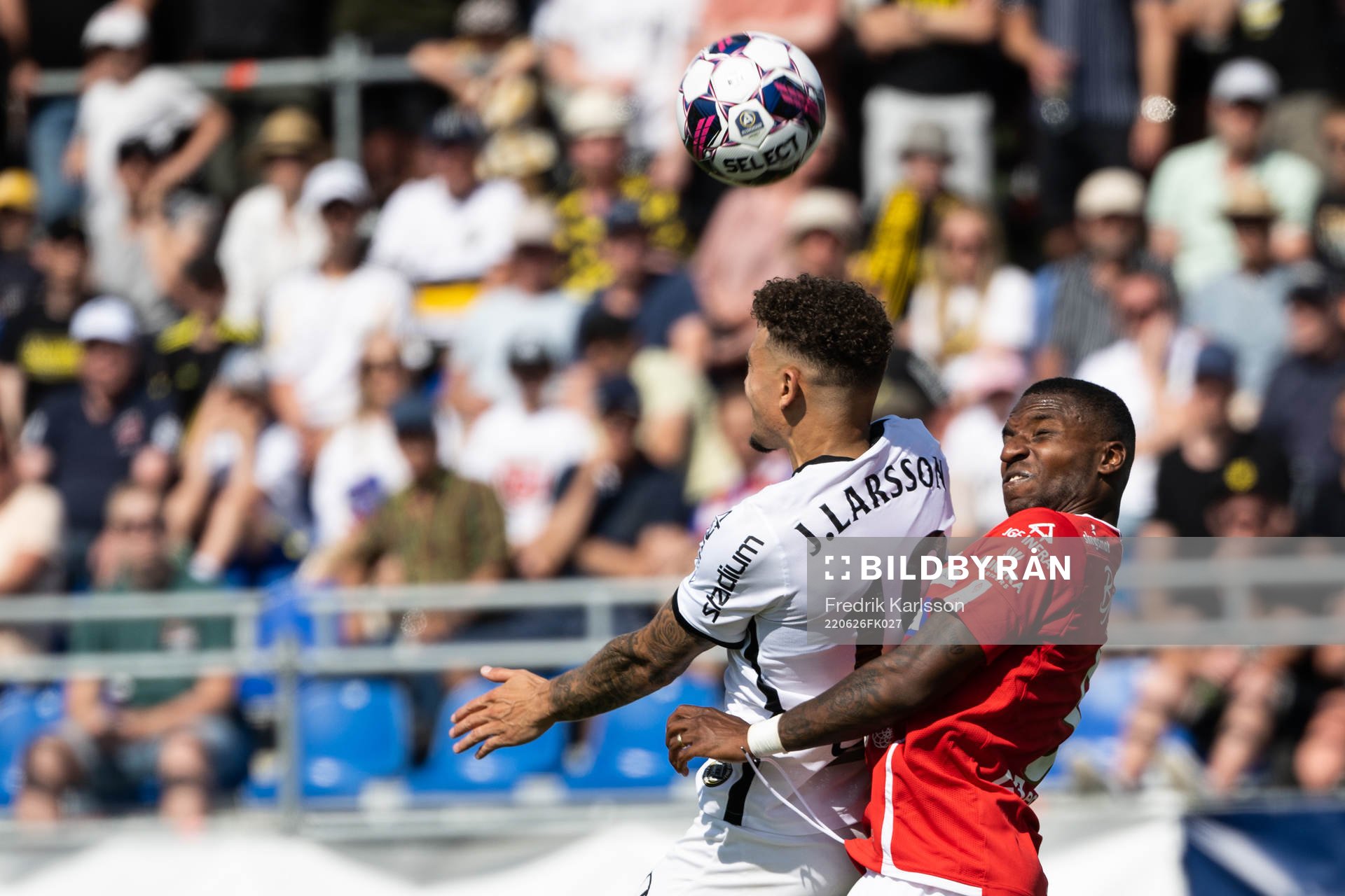 s Jordan Larsson och Degerfors Joseph-Claude Agyeman Gyau