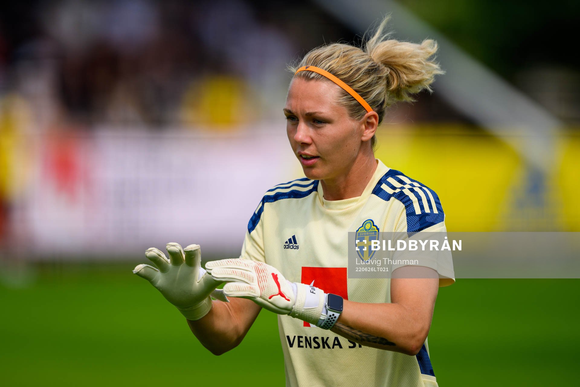Goalkeeper Jennifer Falk