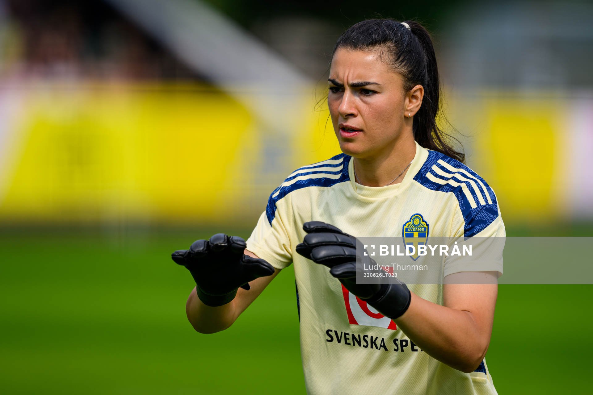 Goalkeeper Zecira Musovic
