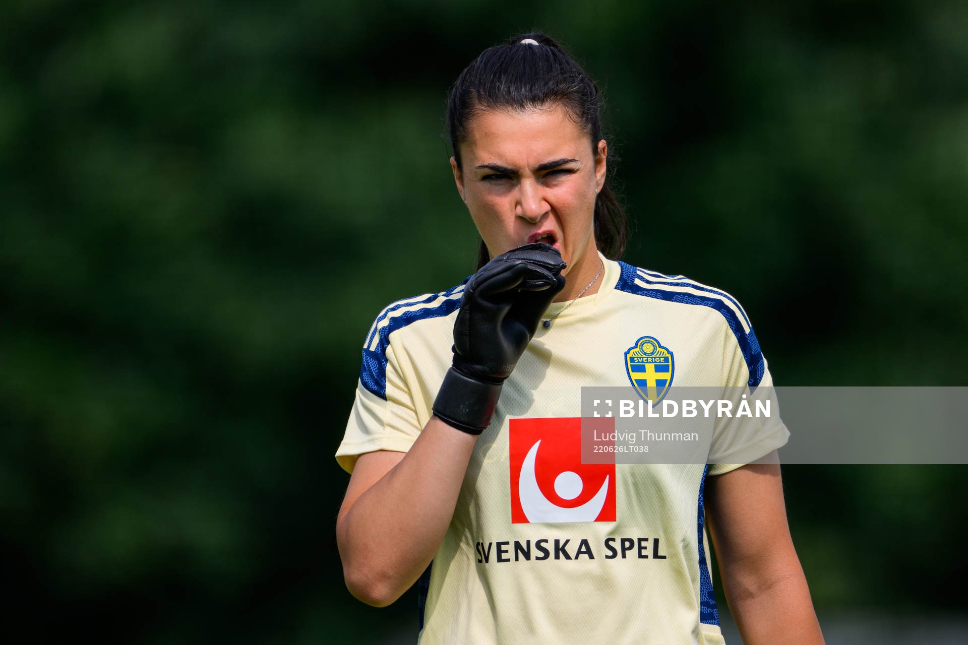 Goalkeeper Zecira Musovic