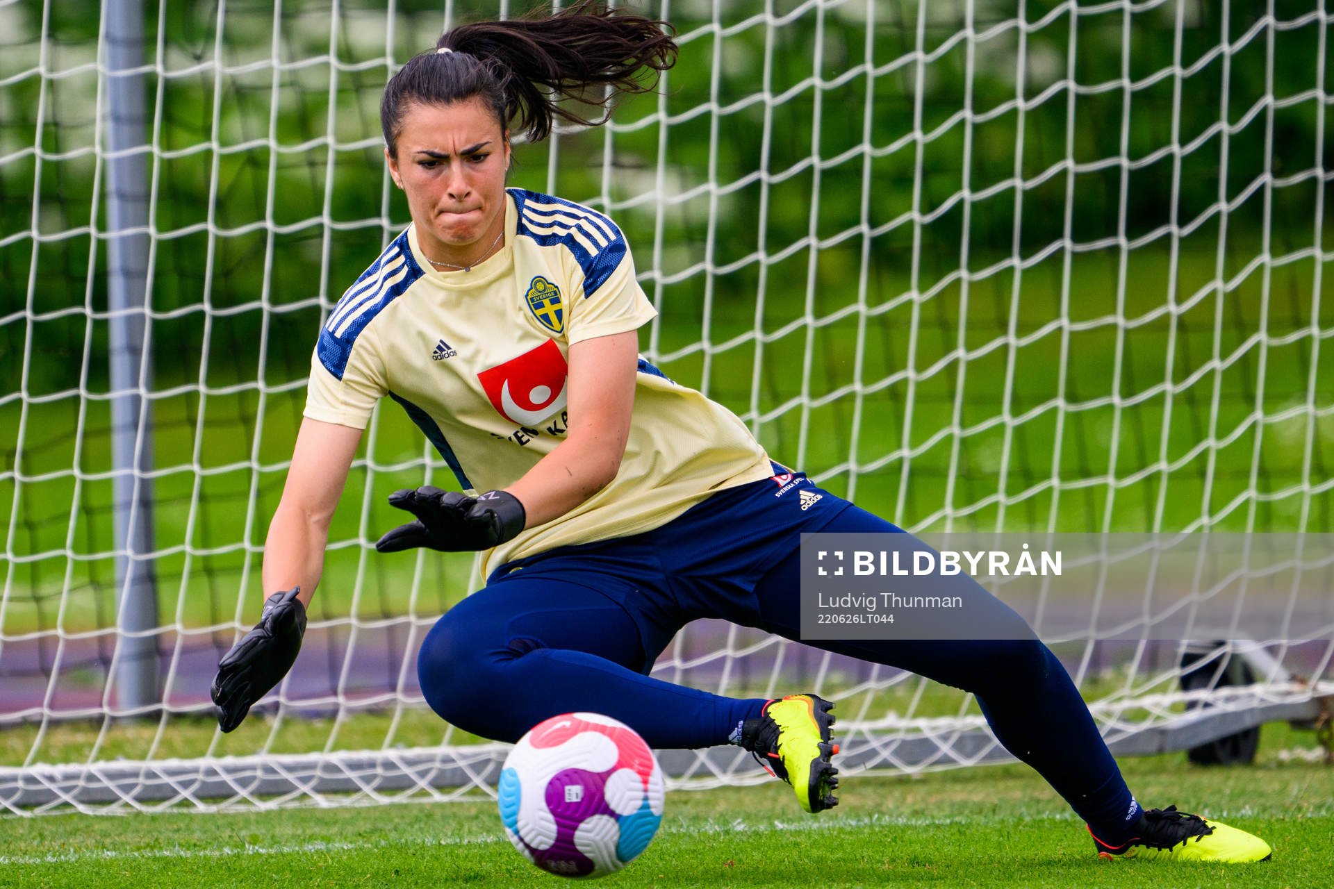 Goalkeeper Zecira Musovic
